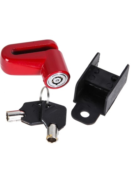 Kırmızı Kilit Stili Motosiklet Kilidi Güvenlik Hırsızlık Önleyici Bisiklet Motosiklet Motosiklet Disk Fren Kilidi Hırsızlık Koruması Scooter Bisiklet Aksesuarları (Yurt Dışından) indirimleri
