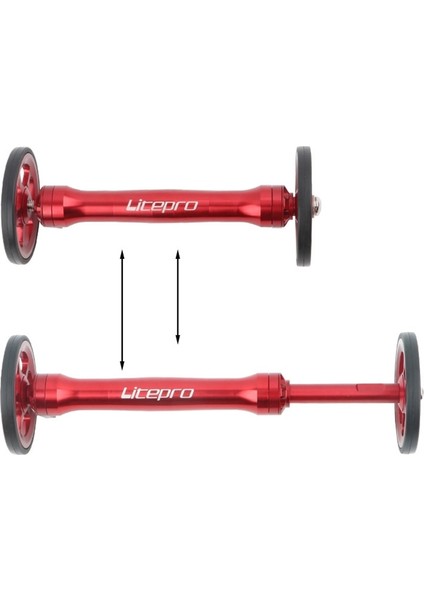 Siyah Çubuk Stili Litepro Katlanır Bisiklet Uzatma Çubuğu Blok Teleskopik Çubuk Kolay Tekerlek Alüminyum Alaşımlı Ultralight Brompton Arka Raflar Için (Yurt Dışından) indirimleri