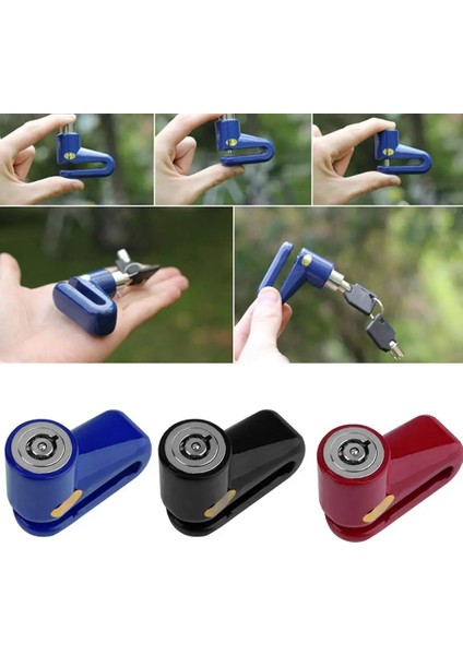 Mavi Stil Motosiklet Bisiklet Bisiklet Bisiklet Güvenlik Rotor Güvenli Disk Disk Fren Tekerlek Kilidi Organik Disk Yol Fren Balataları (Yurt Dışından) modelleri
