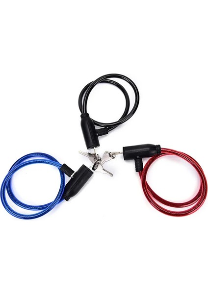 Renk Random Stili 1 Adet Bisiklet Kablosu Hırsızlığa Karşı Bisiklet Bisiklet Scooter 2 Anahtarlı Güvenlik Kilidi (Yurt Dışından) fırsatları