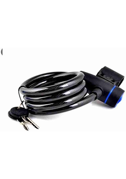 Evrensel Hırsızlığa Karşı Bisiklet Bisiklet Kilidi Çelik Döngüsü Bobin Kilidi Kale Güvenlik Kablosu Bisiklet Mtb Motosiklet S6V6 (Yurt Dışından) fırsatları