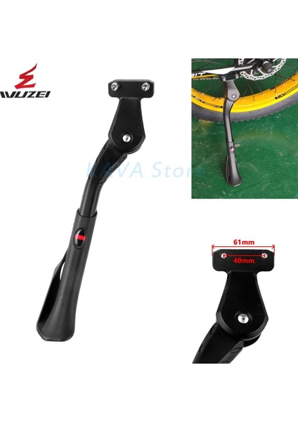 Arka Braket Stili Ayarlanabilir Mtbs Kar Katlama Bisiklet Tekme Standı Park Rafı Desteği Yan Tekme Standı Ayak Brace Bisiklet Parçası Bisiklet Hole (Yurt Dışından) fırsatları