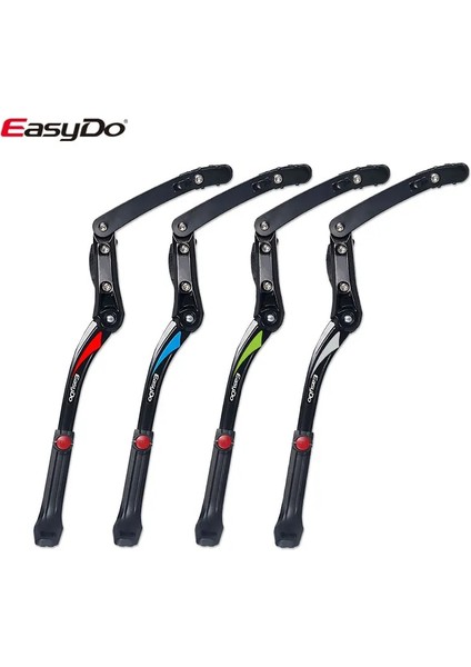 KA56 Siyah Yeşil Stil Easydo KA56 Döngüsü Kickstand Mtb Döngüsü Çerçeve Destek Rafı Bisiklet Park Alaşımı Ayak Tekmesi cm Ayarı (Yurt Dışından) modelleri