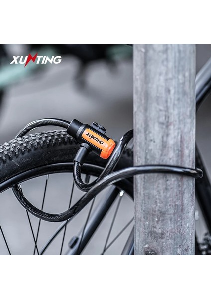 XR2807HC 120CM Stili Xunting Dağ Bisikleti Bisiklet Kilidi Elektrikli Şifre Sabit Hırsızlığa Karşı Çelik Zincir Kablo Kilidi Bisiklet Aksesuarları Candado Bicicleta (Yurt Dışından) fırsatları