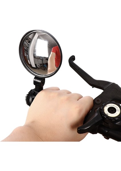 5 cm Dışbükey Tek Stil Bisiklet Dikiz Aynası Dışbükey Gidon Bisiklet Mtb Ayarlanabilir Cam Geniş Açı Dikiz Güvenlik Aynaları Sapları Evrensel Döner (Yurt Dışından)
