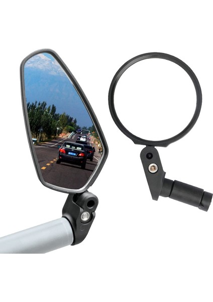 FK-271 P1 Stili Evrensel Bisiklet Ayna Çubuğu Uç Montaj Akrilik Mtb Yol Bisikleti Dikiz Aynası Geri Görüş Reflektör Açısı Ayarlanabilir (Yurt Dışından)