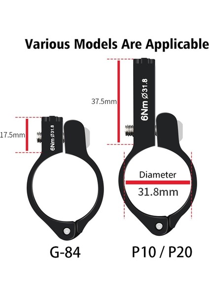 P20-KIRMIZI Stil Gub Yeni Alüminyum Bisiklet Telefon Tutucu Bisiklet Telefon Montaj Tutucu Standı Kaymaz Motosiklet Gidon Klipsi 3.5 "ila 7.5" Telefon Için (Yurt Dışından) fırsatları