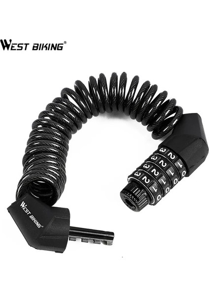 Mini Kask Kilidi Stili Çelik Kablo ile Şifre Kask Kilidi Asma Kilit Bisiklet Hırsızlığa Karşı Mini Hırsız Kick Scooter Bisiklet Aksesuarları Motosiklet, Mtb (Yurt Dışından)