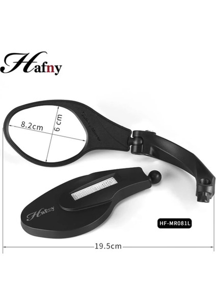 HF-MR081 Sağ 1 Adet Tarzı Hafny Bisiklet Aynası Paslanmaz Çelik Lens Mtb Gidon Yan Güvenlik Dikiz Aynası Yol Bisikleti Bisiklet Esnek Dikiz Aynaları (Yurt Dışından) fırsatları