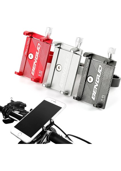 No.1 Tarzı Alüminyum Bisiklet Telefon Tutucu Sarsıntı Önleyici Akıllı Telefon Ayarlanabilir Destek Dış Mekan Bisiklet Telefon Tutucu Desteği Gps Navigasyon Tutucu (Yurt Dışından) fiyatları