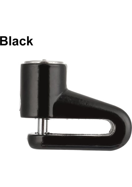 Siyah Stil 5.5x4.4cm Mini Bisiklet Tekerlek Kilidi Scooter Kilidi Hırsızlığa Karşı Disk Frenler Kilidi Çelik Tel Elektrikli Scooter Kaykay Tekerlekleri Kilidi (Yurt Dışından)