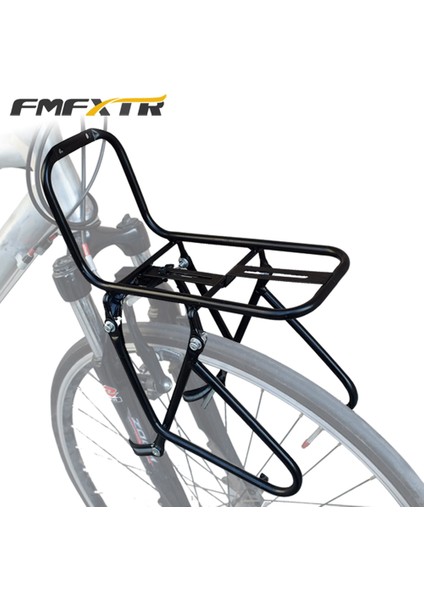 02SIYAH Stil Alüminyum Alaşımlı Mtb Yol Bisikleti Bisiklet Ön Raf Taşıyıcı Panniers Çanta Taşıyıcı Bagaj Raf Bisiklet Braketi Dayanıklı ve Sağlam Yeni (Yurt Dışından)