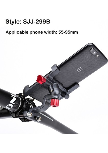 SJJ-299A Titanyum Stili Promend 360 Dönebilen Bisiklet Telefon Tutucu Evrensel Alüminyum Gidon Cep Telefonu Montaj Rafları Mtb Bisiklet Cep Telefonu Standı Klip (Yurt Dışından)