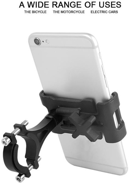 04DÖNEBILEN Stil Gps Evrensel Bisiklet Cep Telefonu Tutucu Alüminyum Motosiklet Bisiklet Bisiklet Mtb Telefon Tutucu Montaj Gidon Bisiklet Aksesuarları (Yurt Dışından) fırsatları