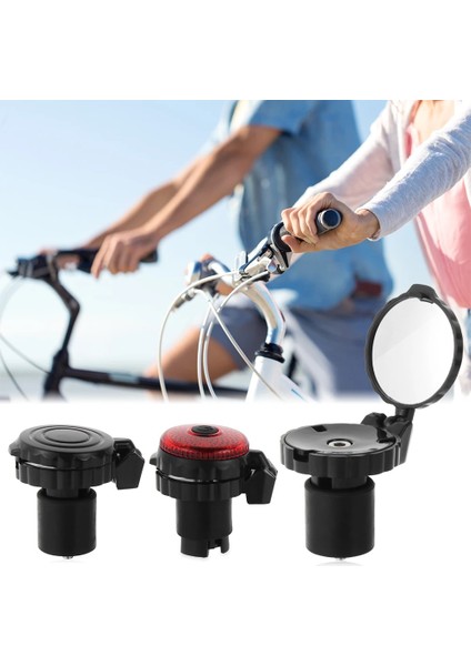 Işıksız 02 Tarzı Küçük Döner Katlanır Bisiklet Bisiklet Ayna Gidon Dikiz Aynası Kolu Fiş Reflektör Özel Yol Mtb Bisiklet Aksesuarları (Yurt Dışından)