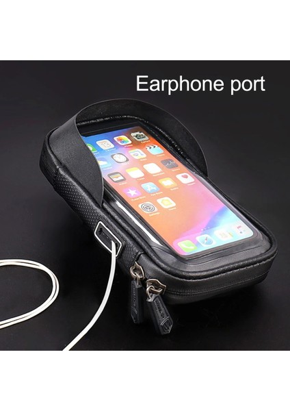 BAG501 6.5 Inç Stili 7. Bisiklet Telefon Tutucu Mobil Bisiklet Gidon Standı Su Geçirmez Duvar Motosiklet Gidon Montaj Çantası Samsung Telefon Desteği (Yurt Dışından) modelleri