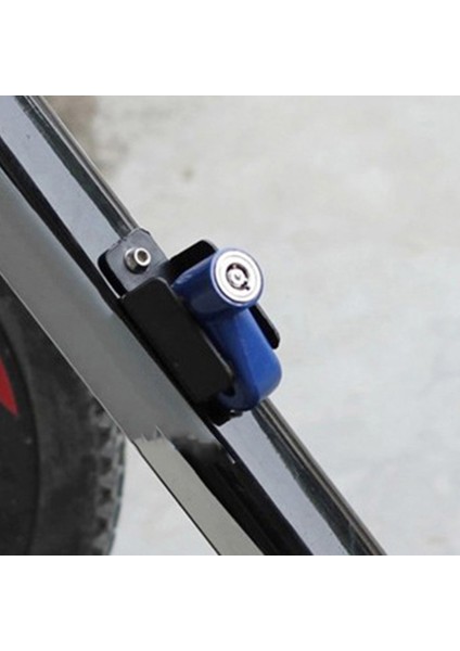Siyah Stil Hırsızlığa Karşı Motosiklet Mtb Bisiklet Bisiklet Scooter Tekerlek Güvenlik Diskli Fren Kilidi (Yurt Dışından) fiyatları