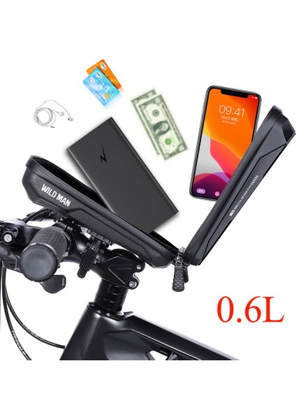 M02 Stili Yeni Bisiklet Telefon Tutucu Çanta Kılıf 6.9in Cep Telefonu Su Geçirmez Bisiklet Bisiklet Dağı Standı Çanta Gidon Mtb Bisiklet Aksesuarları (Yurt Dışından) indirimleri