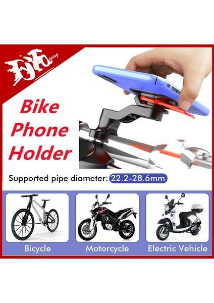 Telefon Tutucu Stili Yeni Basit Motosiklet Bisiklet Telefon Tutucu Standı Ayarlanabilir Destek Moto Bisiklet Gidon Montaj Braketi Iphone Bisiklet Aksesuarı Için (Yurt Dışından) fiyatları