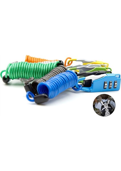 Rastgele Renk Stili Bisiklet Kilidi Yaylı Disk Güvenlik Kilidi Taşınabilir Yaylı Hırsızlığa Karşı Bisiklet Kodu Kilidi M Rakamları Şifreli Şifre (Yurt Dışından) fiyatları