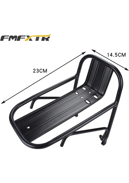 01SIYAH Stil Alüminyum Alaşımlı Mtb Yol Bisikleti Bisiklet Ön Raf Taşıyıcı Panniers Çanta Taşıyıcı Bagaj Raf Bisiklet Braketi Dayanıklı ve Sağlam Yeni (Yurt Dışından)