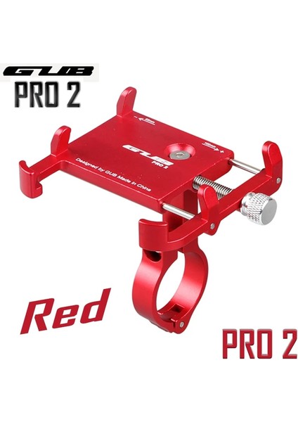 Pro2-Kırmızı Stili Gub Yeni Ücretsiz Döndürme Bisiklet Telefon Tutucu PLUS6PRO2 Bisiklet Telefon Desteği Akıllı Telefon Braketi Için Gidon Aksesuarları (Yurt Dışından)
