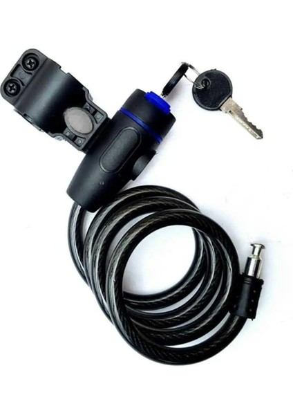 Gösterildiği Gibi Stil Evrensel Hırsızlığa Karşı Bisiklet Bisiklet Kilidi Paslanmaz Çelik Kablo Bobini Kale Motosiklet Döngüsü Için Mtb Bisiklet Güvenlik Kilidi 2 Anahtarlı (Yurt Dışından) modelleri