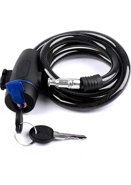 Gösterildiği Gibi Stil Evrensel Hırsızlığa Karşı Bisiklet Bisiklet Kilidi Paslanmaz Çelik Kablo Bobini Kale Motosiklet Döngüsü Için Mtb Bisiklet Güvenlik Kilidi 2 Anahtarlı (Yurt Dışından) fırsatları