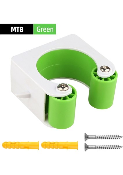 Mtb Yeşil Stil Yeni Bisiklet Raf Bisiklet Tutucu Lastik Duvara Montaj Bisiklet Duvar Desteği Depolama Askı Standı Akıllı Bisiklet Sehpası Yol Bisikleti Tutucu (Yurt Dışından)