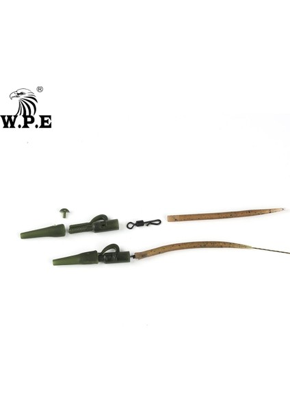 Wpe 1 Takım Uzun Vücut Hızlı Değişim Döner Q-Şekilli Sazan Balıkçılık Aksesuarları Mat Siyah Sazan Balıkçılık Terminal Pesca Mücadele (Yurt Dışından) fiyatları