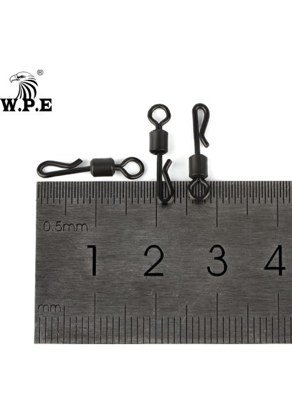 Wpe 1 Takım Uzun Vücut Hızlı Değişim Döner Q-Şekilli Sazan Balıkçılık Aksesuarları Mat Siyah Sazan Balıkçılık Terminal Pesca Mücadele (Yurt Dışından) fırsatları
