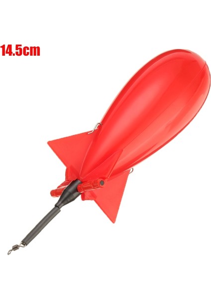 14.5mm Kırmızı Stil Yem Atıcı Balıkçılık Spomb Roketler Spod Balık Takımı Besleyiciler Pelet Roket Besleyici Şamandıra Yem Tutucu Maker Mücadele Aracı Aksesuarları (Yurt Dışından)