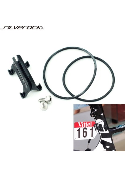 Castelli Tarzı Tabak Sılverock Alaşım Yarış Numarası Plaka Montajlı Yol Bisikleti Triatlon Özel Kart Braketi Fit Düz Aero Seatpost Vittel Çıkartmaları (Yurt Dışından) fiyatları