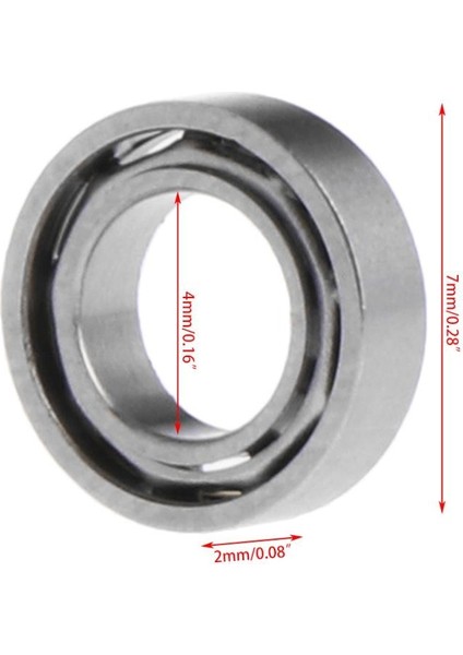 4X7X2MM Stili Fg Mühürlü Rulmanlar Paslanmaz Çelik Makara Aksesuar Daıwa G Rulmanlar Için 6 Boyut Yüksek (Yurt Dışından)