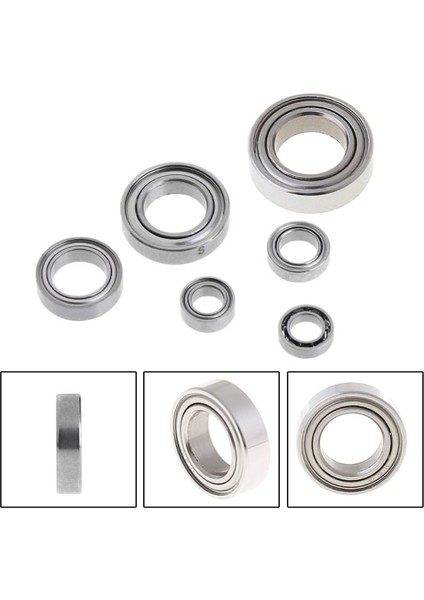 4X7X2MM Stili Fg Mühürlü Rulmanlar Paslanmaz Çelik Makara Aksesuar Daıwa G Rulmanlar Için 6 Boyut Yüksek (Yurt Dışından)