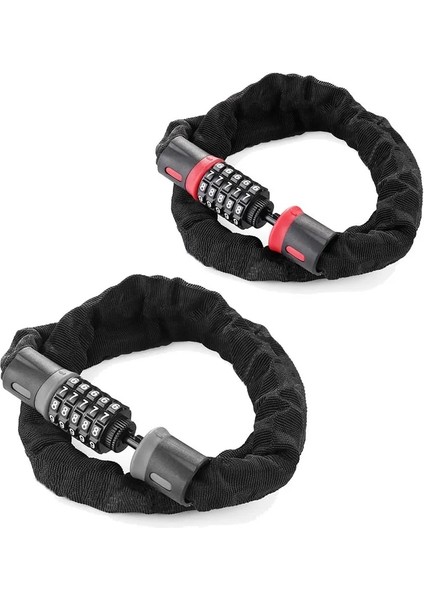 No.1 Tarzı 5 Haneli Kod Kilidi Güvenlik Hırsızlığa Karşı Şifre Zincir Kilidi Mtb Yol Zinciri Kilidi Açık Bisiklet Bisiklet Aksesuarları (Yurt Dışından) fırsatları
