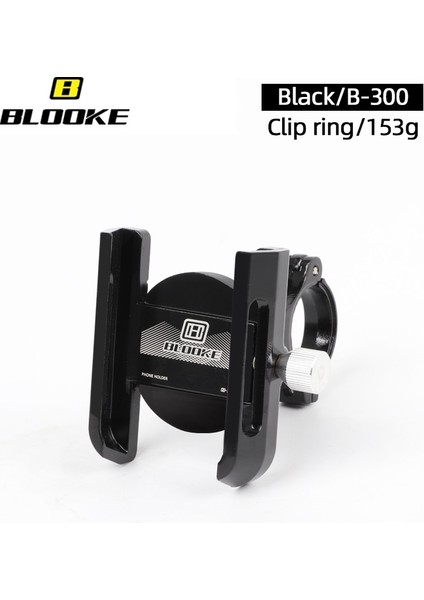 B300 Siyah Klipsli Yüzük Stili Blooke Bisiklet Telefon Bağlantısı Elastik Silikon Bisiklet Telefon Tutucu B 300 B 500 Mtb Sürme Kaymaz IPhone Klip Tutucu (Yurt Dışından)