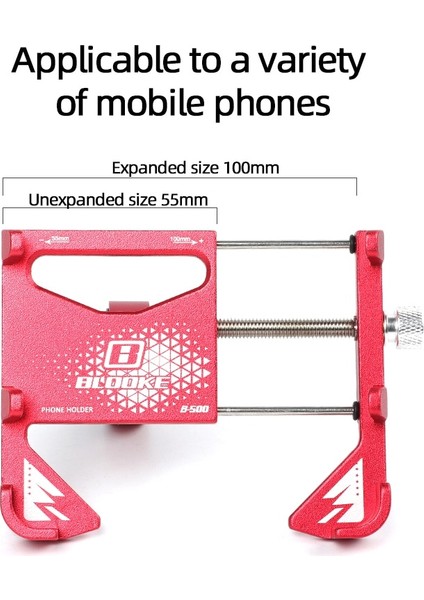 B300 Siyah Klipsli Yüzük Stili Blooke Bisiklet Telefon Bağlantısı Elastik Silikon Bisiklet Telefon Tutucu B 300 B 500 Mtb Sürme Kaymaz IPhone Klip Tutucu (Yurt Dışından) indirimleri