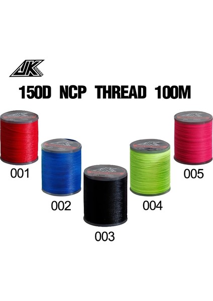 150D-LUMO -003 Stili 2021 En Çok Satan 150D Iplik Renkli El Örgüsü Iplik Dıy Hattı Her Türlü Yardımcı Kanca Bağlama Olta Takımı Malzemeleri (Yurt Dışından)