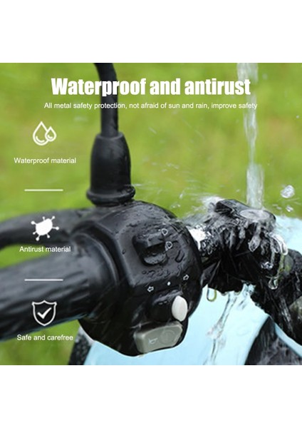 No.3 Tarzı Evrensel Bisiklet Hırsızlığa Karşı Kask Güvenlik Kilidi W Kırmızı Hatırlatma Halat Seti Motosiklet Gidon Kilidi Dağ Bisikleti Kilitleri (Yurt Dışından) fırsatları