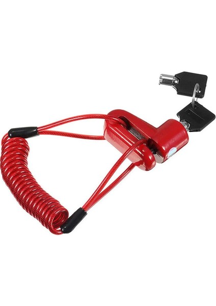 Kırmızı Stil Xiaomi Scooter Için Emniyet Kilidi Elektrikli Scooter Disk Fren Kilidi Anti Hırsızlık Bisiklet Xiaomi Mijia M365 Için Disk Fren Aksesuarları (Yurt Dışından)