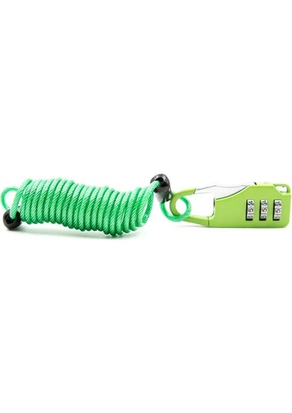 1pc Rastgele Renk Stili 1 Adet Bisiklet Yaylı Kablo Kilidi Hırsızlığa Karşı Halat Alarm Disk Kilidi Bisiklet Güvenlik Hatırlatma Motosiklet Hırsızlık Koruması (Yurt Dışından)