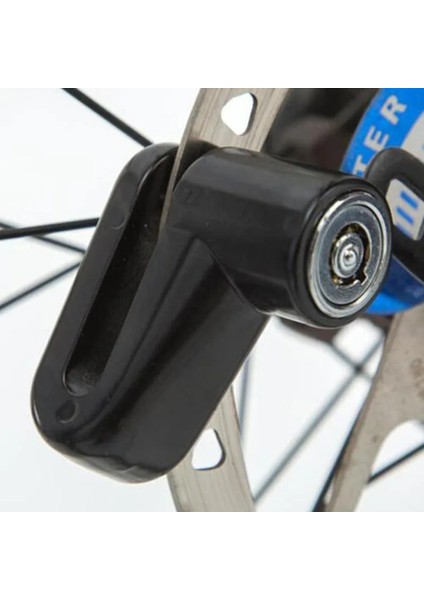 Siyah Stil Hırsızlığa Karşı Fren Diski Disk Rotor Güvenlik Kilidi Motosiklet Scooter Bisiklet Için 7mm (Yurt Dışından) fırsatları