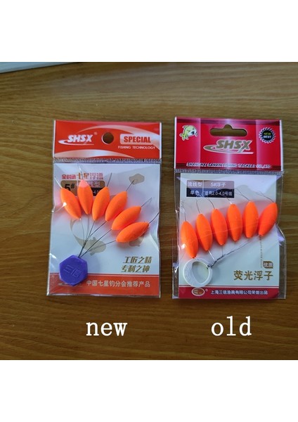 1 Numara Turuncu Stil 5packslot Floresan Balıkçılık Şamandırası Yedi Yıldız Şamandıra Zeytin Şamandıra Fasulye Gece Balıkçılık Bobber Olta Takımı Aksesuar J257 (Yurt Dışından) fırsatları