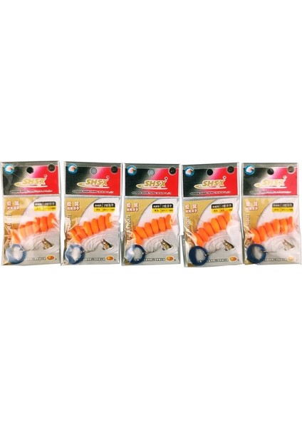1 Numara Turuncu Stil 5packslot Floresan Balıkçılık Şamandırası Yedi Yıldız Şamandıra Zeytin Şamandıra Fasulye Gece Balıkçılık Bobber Olta Takımı Aksesuar J257 (Yurt Dışından) indirimleri
