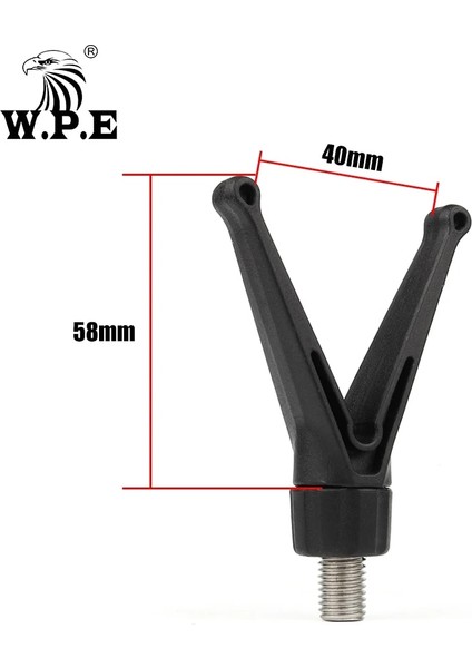 Wpe Lot Sazan Olta Dinlenme Kafası Olta Pod Tutucu Braket Kafası V Şekli Kutup Standı Tutucu Sazan Olta Takımı (Yurt Dışından)
