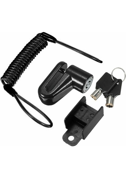 D Stili Scooter Kilidi Hırsızlığa Karşı Disk Frenler Xiaomi M365 Için Çelik Tel ile Kilit Elektrikli Scooter Kaykay Tekerlekler Kilit Disk Fren Bırak (Yurt Dışından)