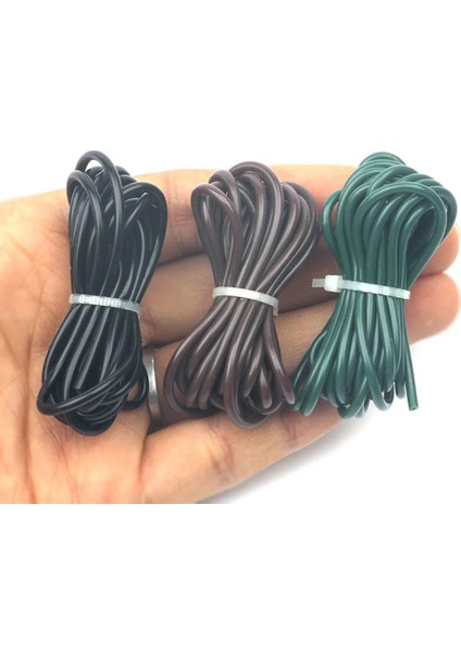 Kahverengi 2m Tarzı M Tungsten Rig Tubing Sazan Olta Takımı Silikon Anti Dolaşma Kuleleri Tüp Halat Kancası Silikon Tüp Güvenlik Kurşun-Klip (Yurt Dışından) modelleri