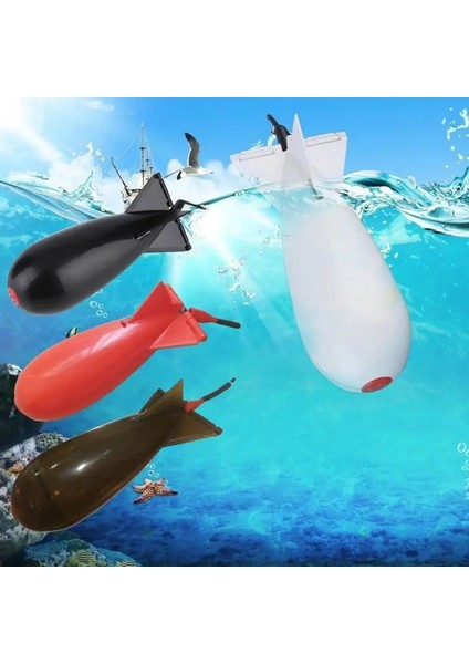 19CM Tarzı Balıkçılık Büyük Roketler Bomba Mücadele Sazan Roket Besleyici Şamandıra Büyük Balık Çekmek Balıkçılık Malzemeleri Büyük Balık Havuz Sazan (Yurt Dışından)