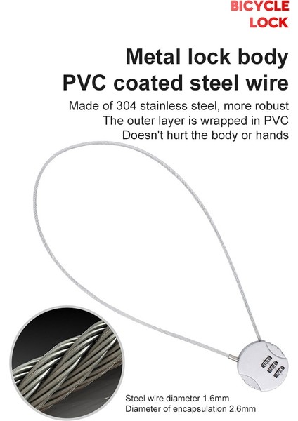 Beyaz Stil Üçlü Araba Bisiklet Motosiklet Için Şifreli Kilit, Kask Için Hırsızlığa Karşı Şifre Kilidi, 3 Haneli Şifreli Seyahat Şifre Kilidi (Yurt Dışından) fırsatları